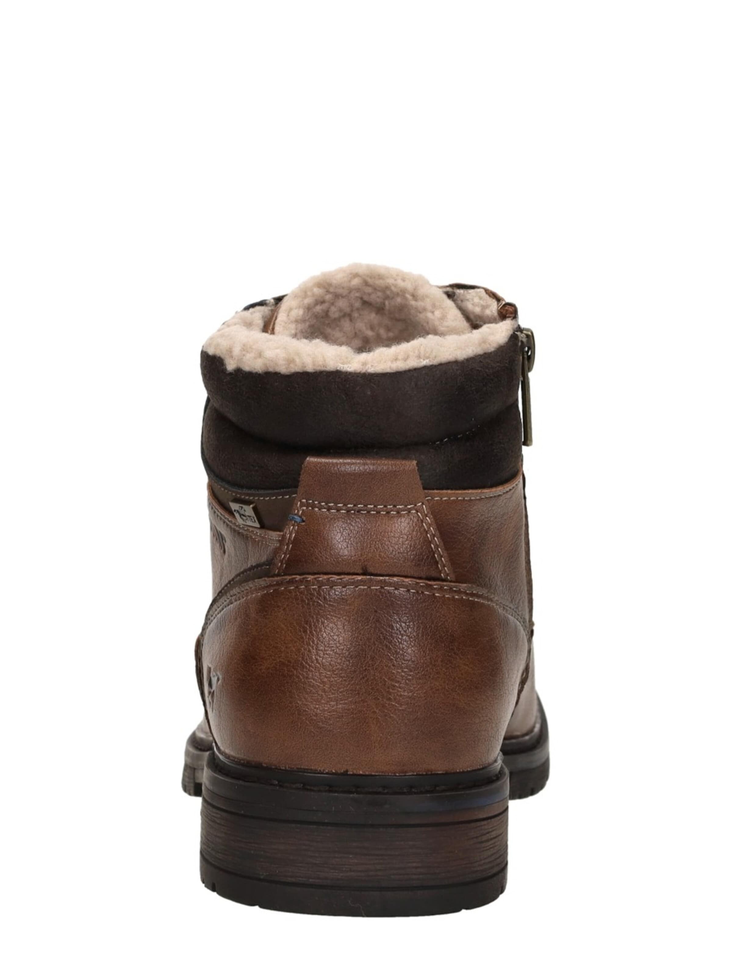 Bottes à lacets 'Veterschoenen Hoog' MUSTANG en marron