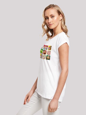 T-shirt 'Disney Toy Story Character Squares' F4NT4STIC en blanc
