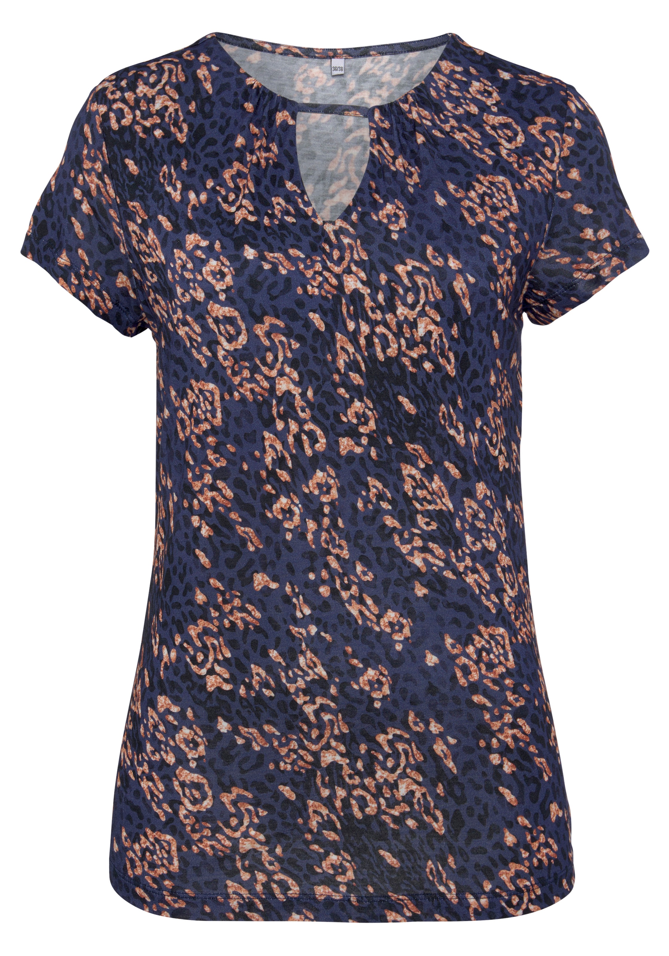 VIVANCE Футболка в Синий: спереди