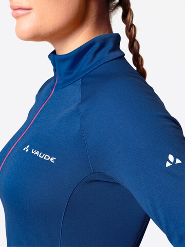 VAUDE Athletic Sweater 'Larice II' in Blue