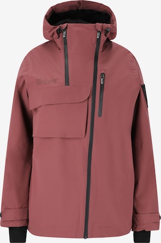 SLOPE Performance Jacket 'Zuko' in Red: front