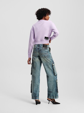 Loosefit Jeans cargo KARL LAGERFELD JEANS en bleu