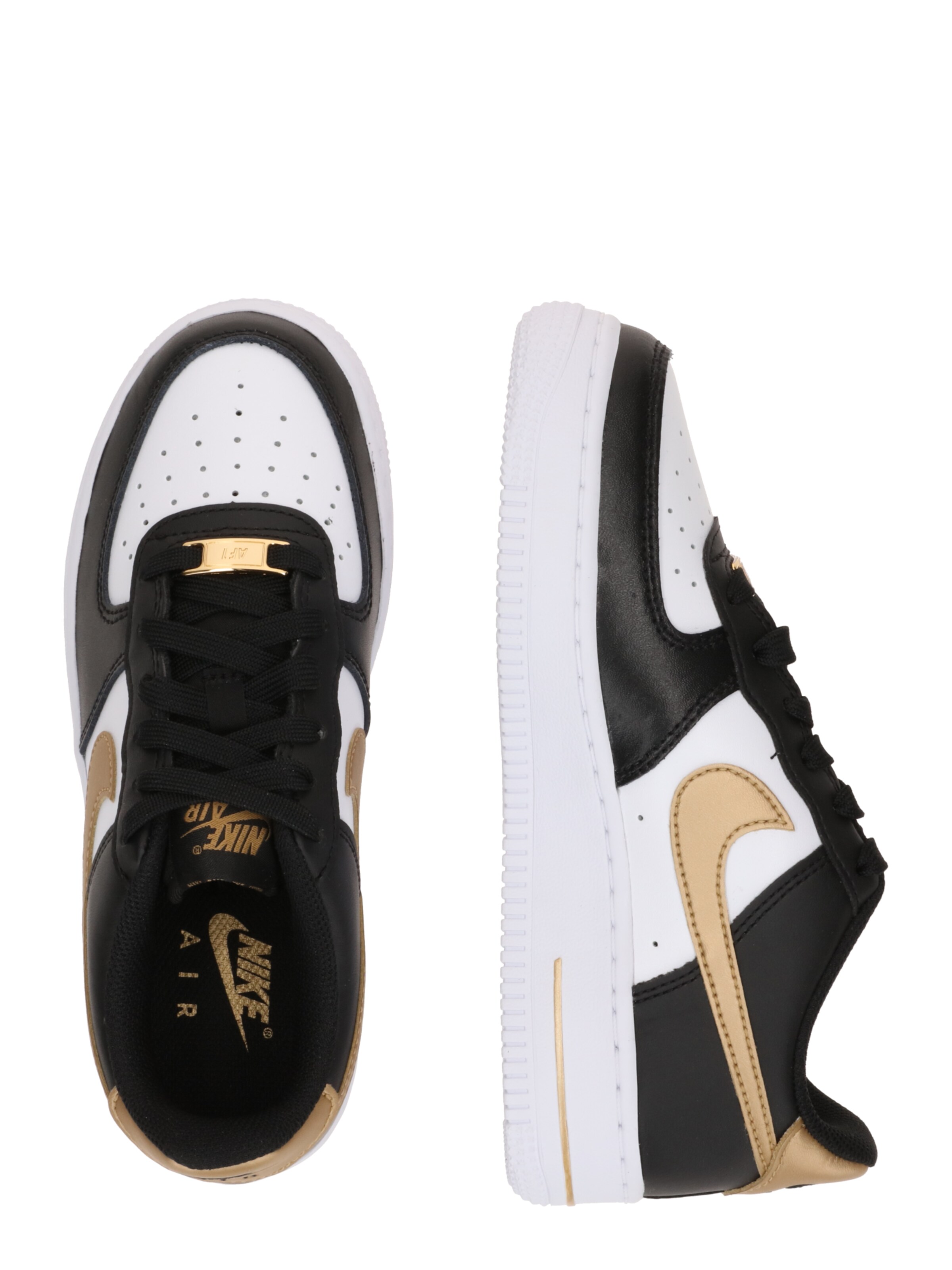 Nike SportswearTenisice 'AIR FORCE 1' - crna boja