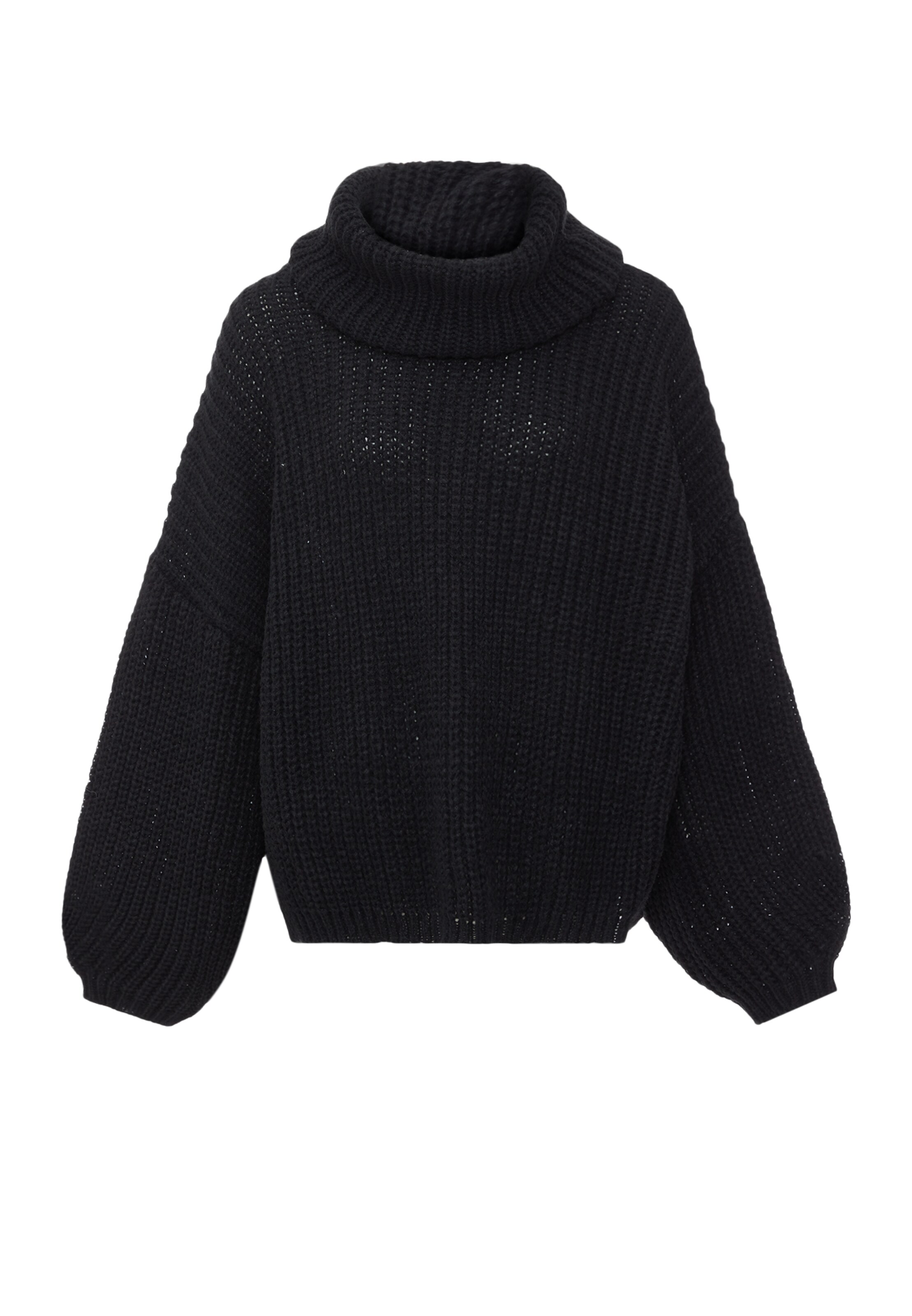 ebeeza Pullover in Schwarz: Vorderseite