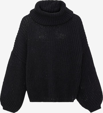 Pull-over ebeeza en noir : devant