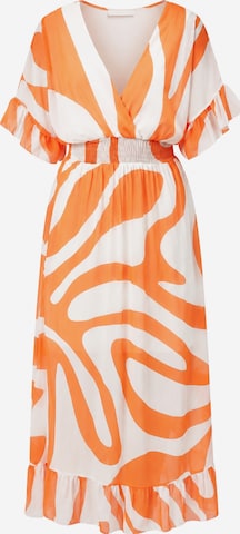 Robe Elara en blanc : devant