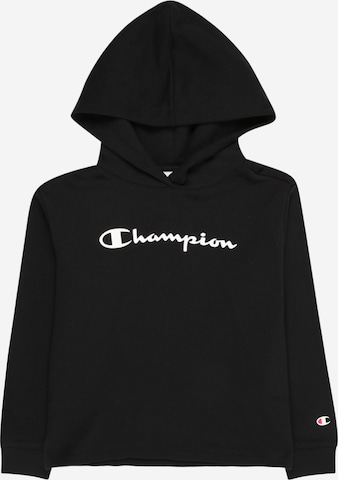 Champion Authentic Athletic Apparel Sweatshirt in Black: front