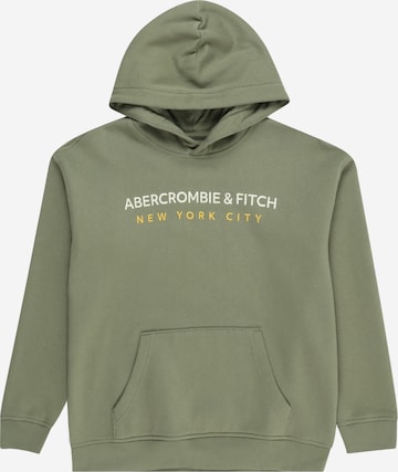 Abercrombie & Fitch Sweatshirt in Green: front