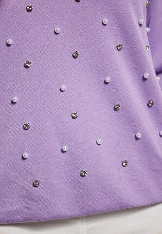 faina Sweatshirt in Purple