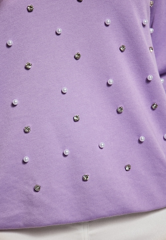 Sweat-shirt faina en violet