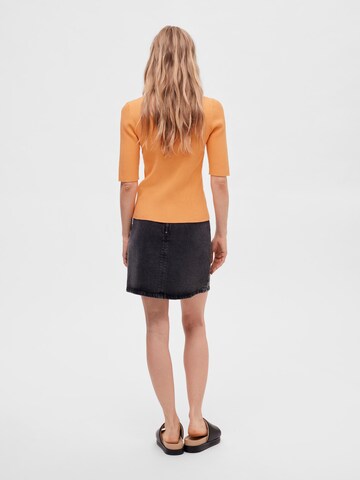 SELECTED FEMME Pullover 'MALA' in Orange