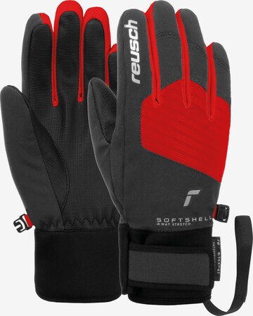 REUSCH Gloves 'Simon R-TEX® XT Junior' in Grey: front