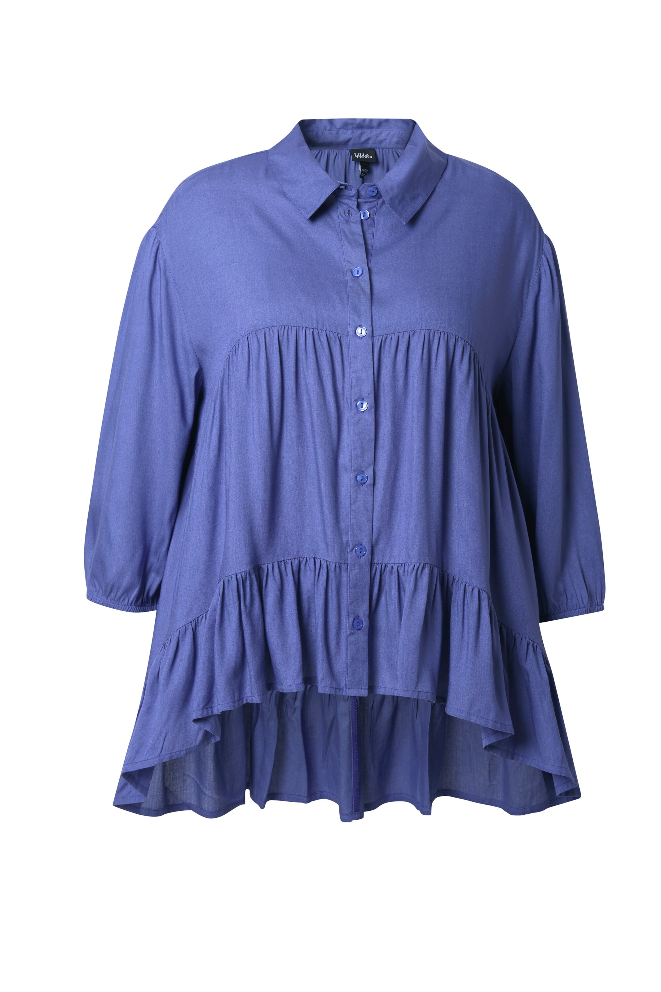 Ulla Popken Blouse in Lila: voorkant