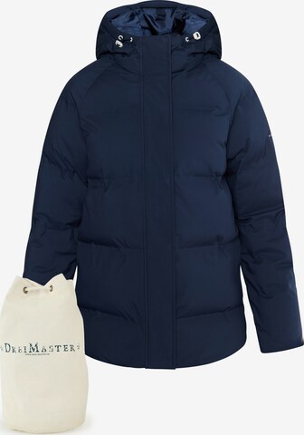 DreiMaster Maritim Performance Jacket in Blue: front