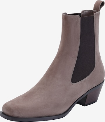 Ekonika Chelsea Boots in Grey: front