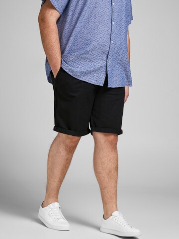 Jack & Jones Plus Regular Shorts 'Bowie' in Schwarz: predná strana