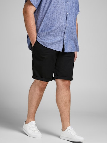 Jack & Jones Plus Regular Shorts 'Bowie' in Schwarz: predná strana