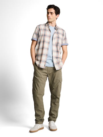 TOM TAILOR Regular fit Button Up Shirt in White