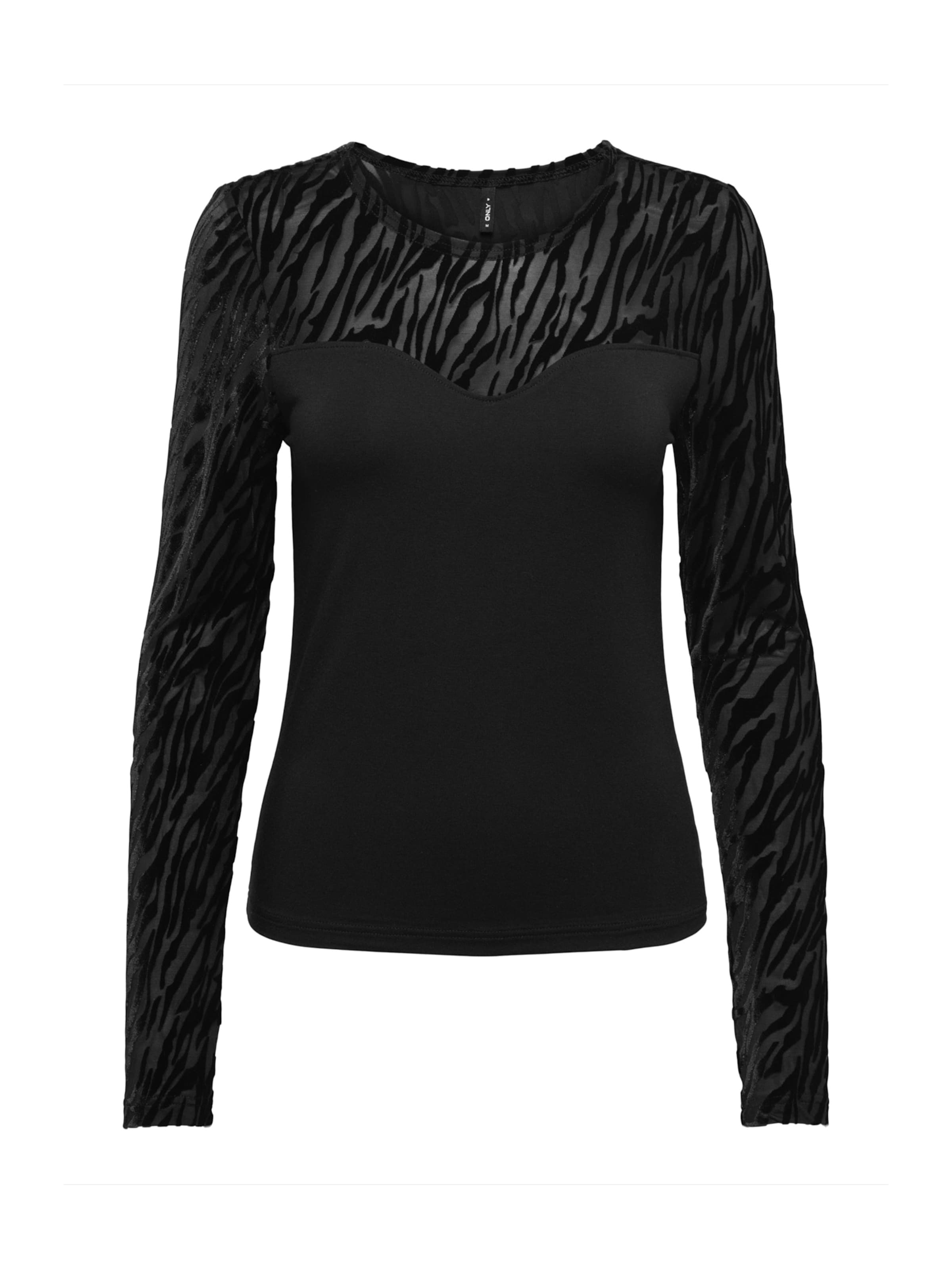 ONLY - Camiseta 'ONLSABINA' en negro: frente