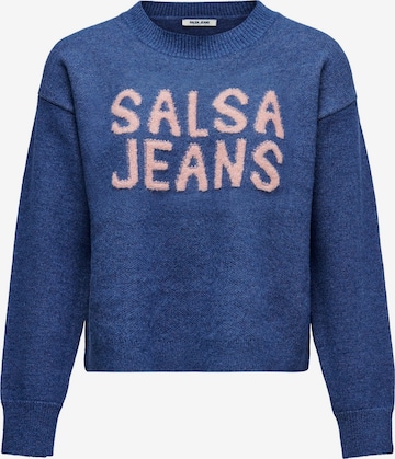 Salsa Jeans Pullover in Blau: Vorderseite