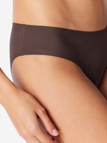 Slip ' Invisible Cotton ' SCHIESSER en marron