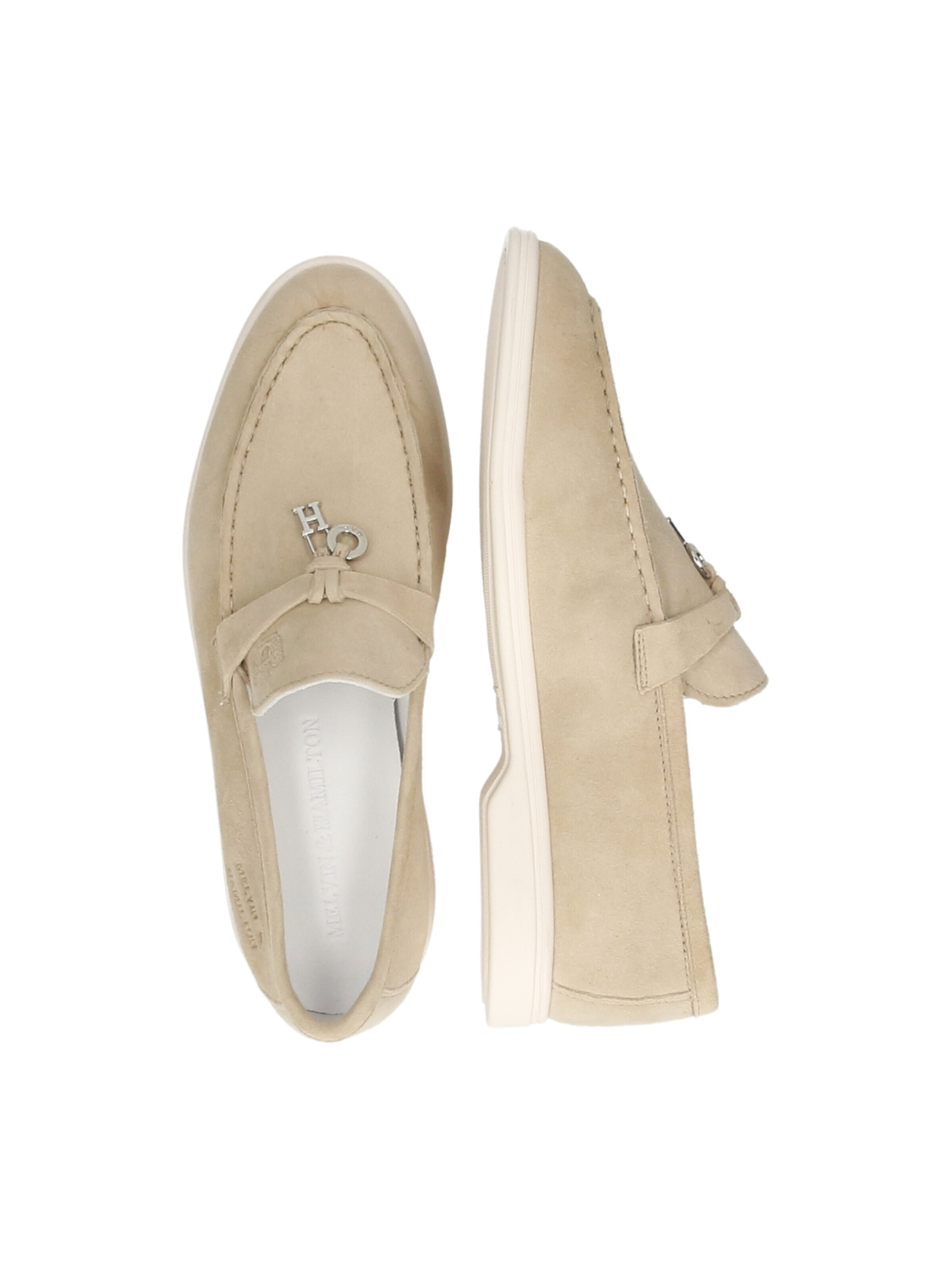 MELVIN & HAMILTON Classic Flats 'Adley 3' in Beige