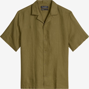 Marc O'Polo Regular fit Overhemd in Groen: voorkant