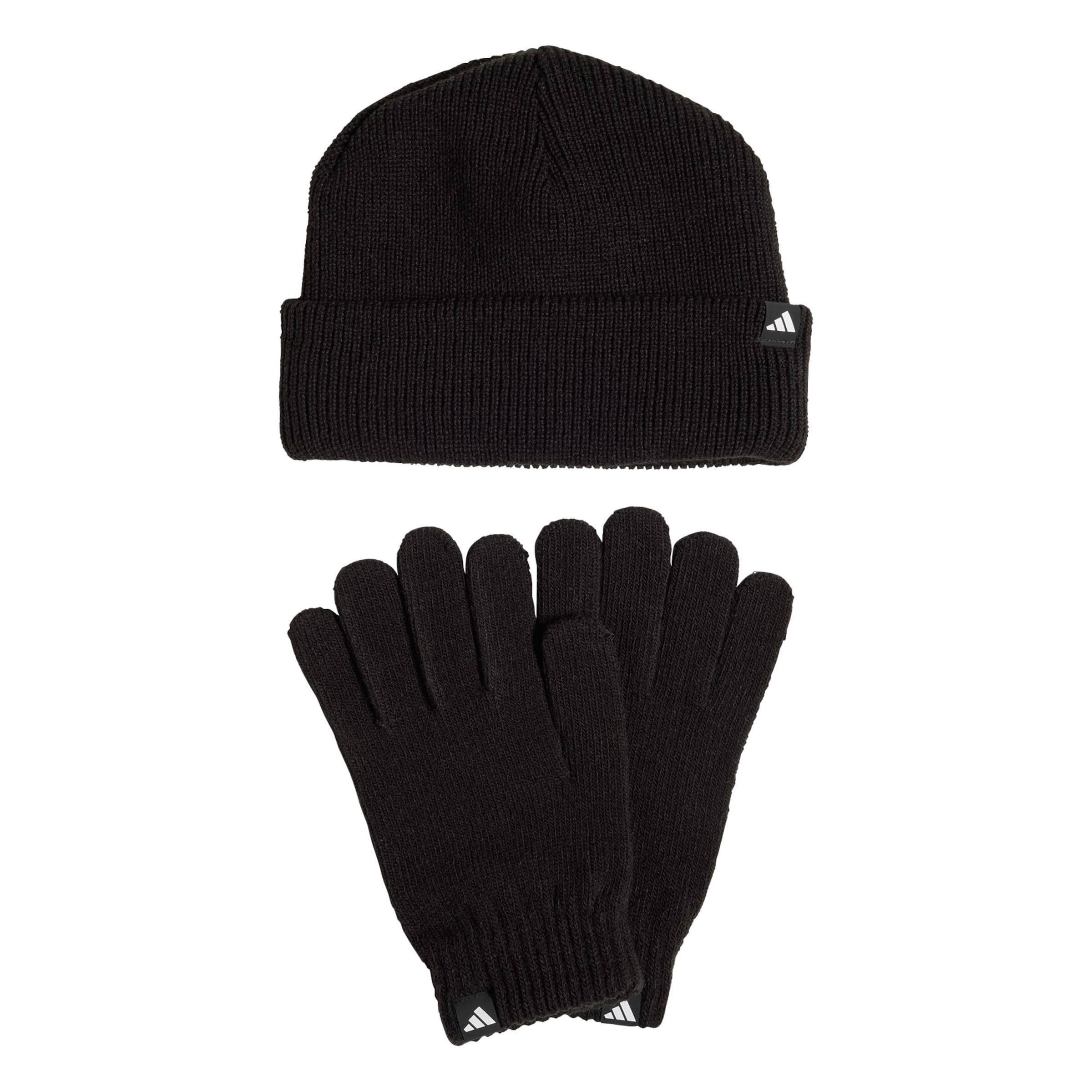 Berretto sportivo 'Glove + Beanie' di ADIDAS PERFORMANCE in nero: frontale