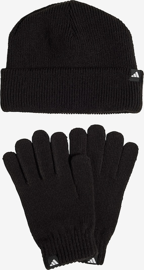 Sportinė kepurė 'Glove + Beanie' iš ADIDAS PERFORMANCE, spalva – juoda, Prekių apžvalga