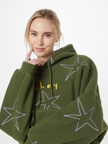 Obey Sweatshirt 'Stargaze' in Green