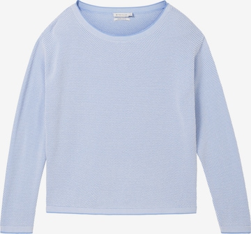 Pull-over TOM TAILOR en bleu : devant