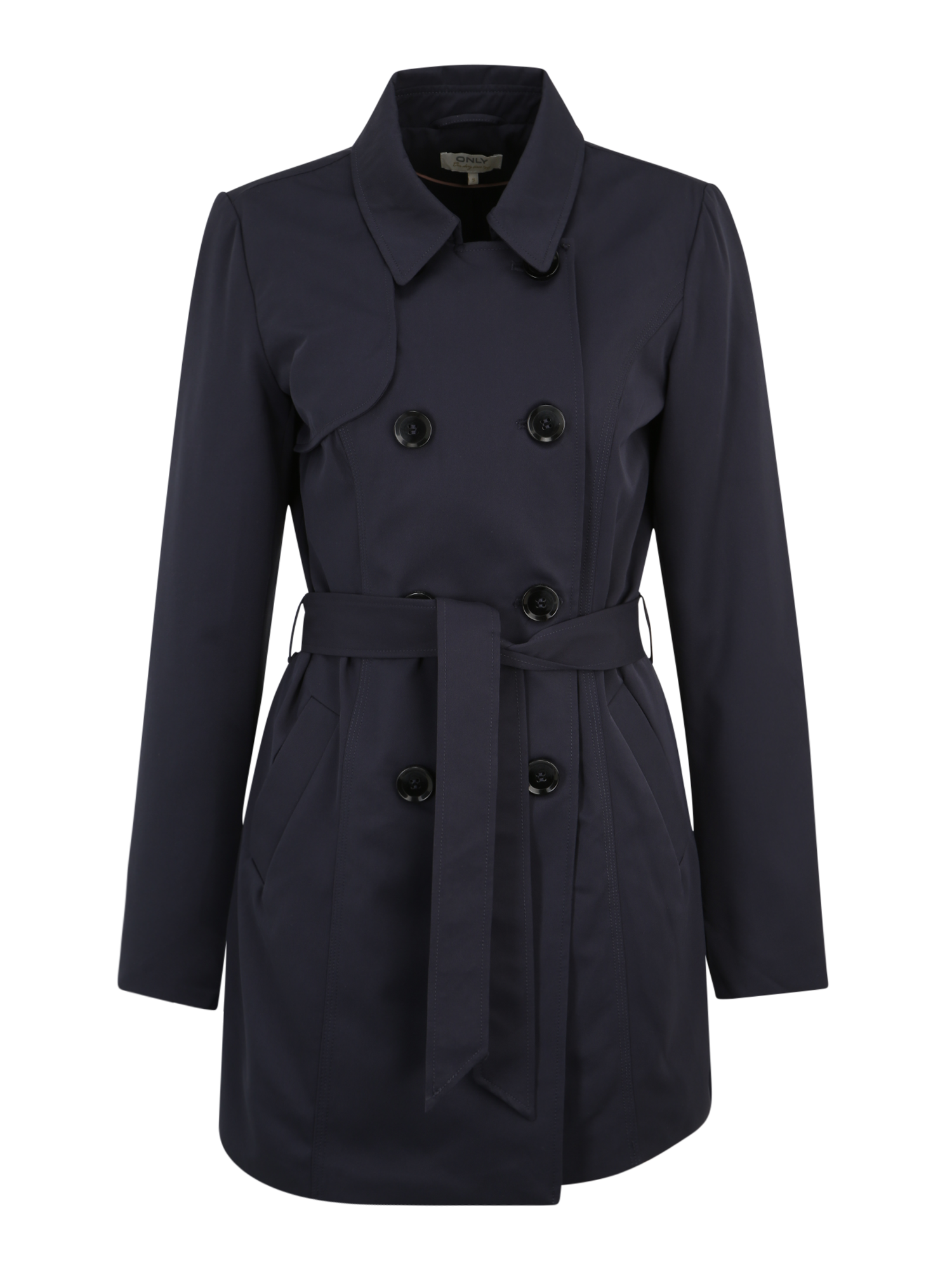 Abbigliamento Cappotti Only Tall Cappotto di mezza stagione VALERIE in Blu Scuro Abbigliamento Cappotti Only Tall Cappotto di mezza stagione VALERIE in Blu Scuro