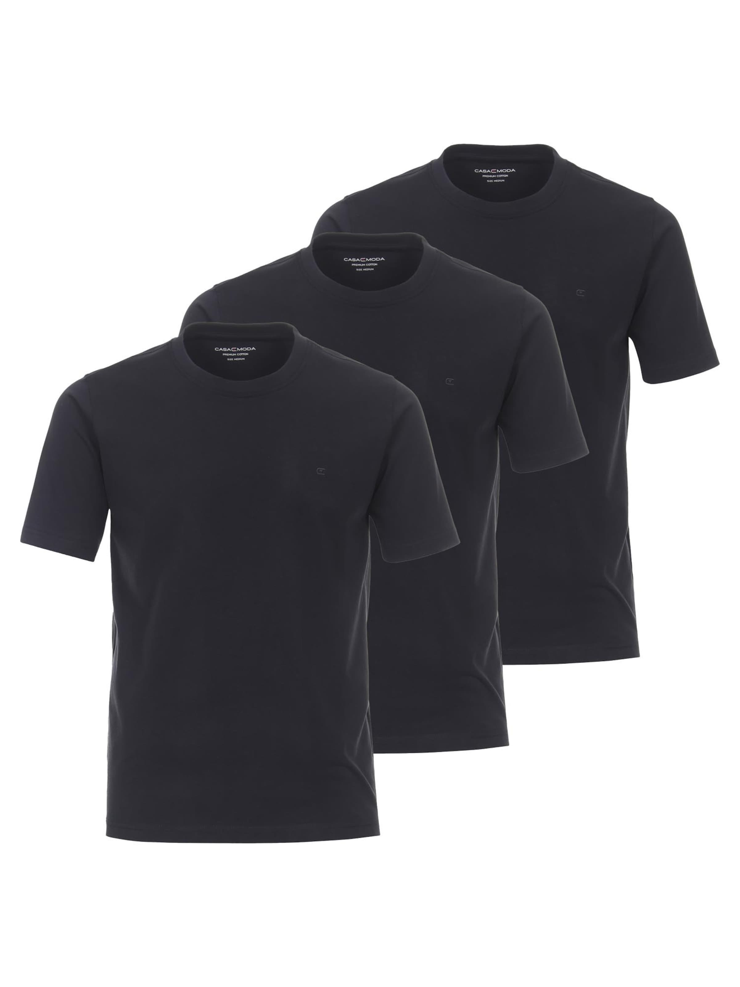 CASAMODA Shirt 'Basic' in Blue: front