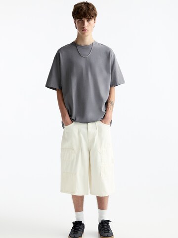 Pull&Bear T-Shirt in Grau