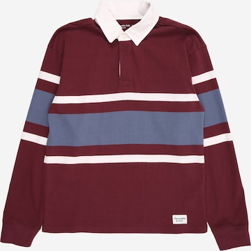 raudona Abercrombie & Fitch Marškinėliai: priekis