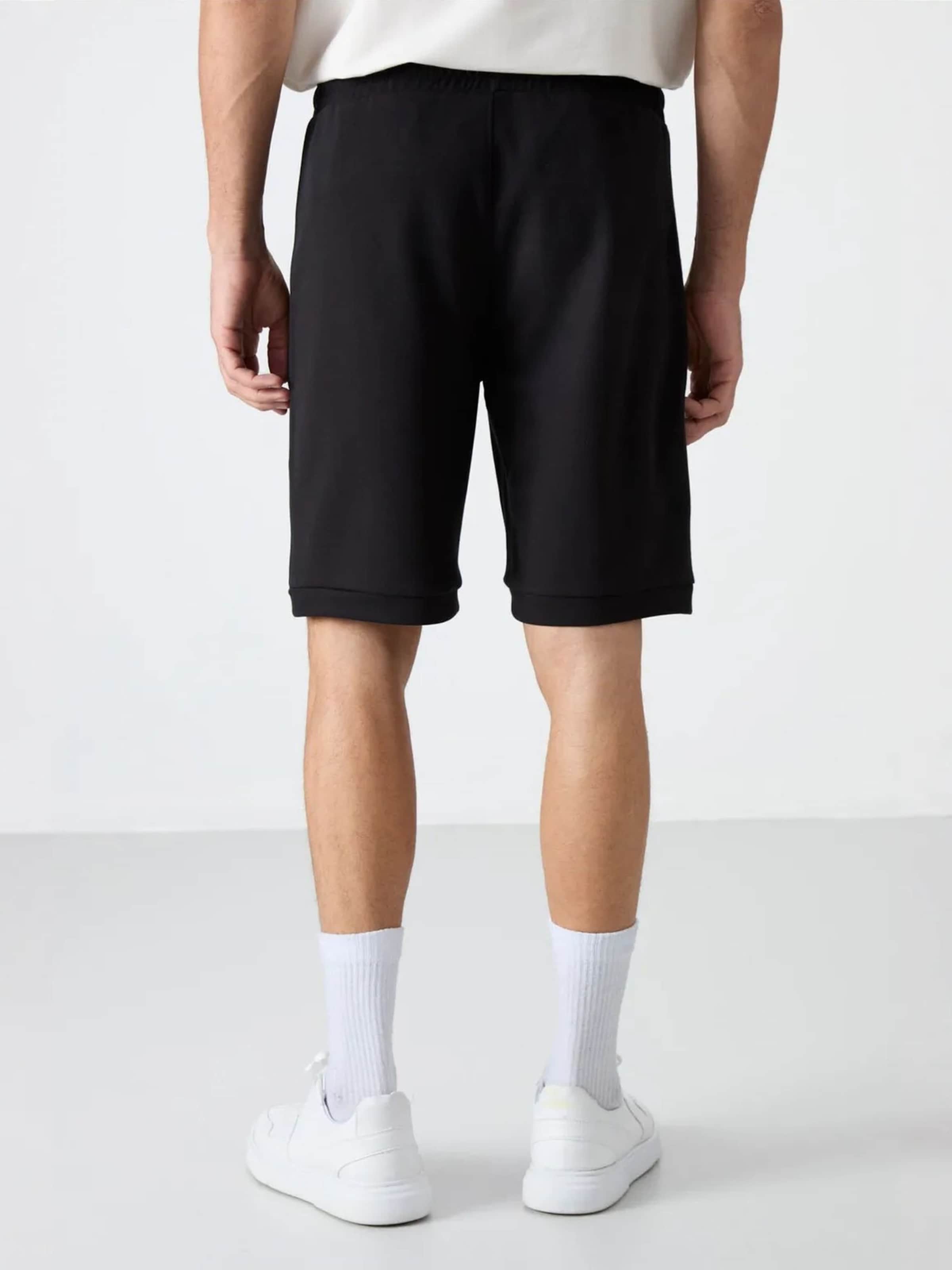 Tommy Life - Regular Calças em preto
