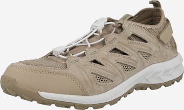 Chaussure basse ' Woodland 2' JACK WOLFSKIN en beige : devant