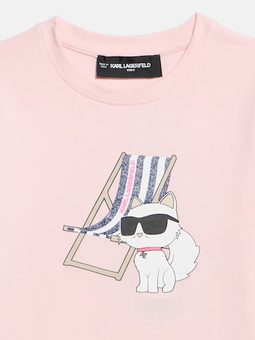 Tricou de la Karl Lagerfeld pe roz