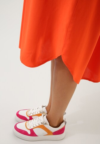Aniston CASUAL Blusenkleid in Orange