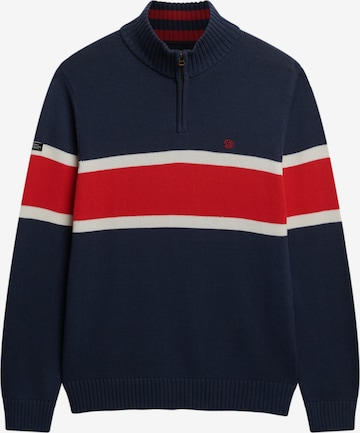 Pull-over Superdry & Co en bleu : devant