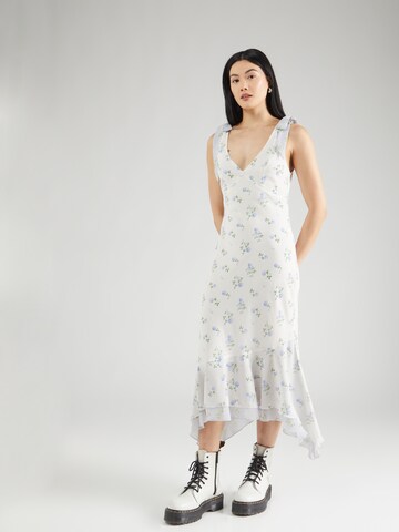 TOPSHOP Dress 'Mix and Match' in White: front