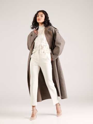 regular Pantaloni con piega frontale 'RANA' di Weekend Max Mara in beige