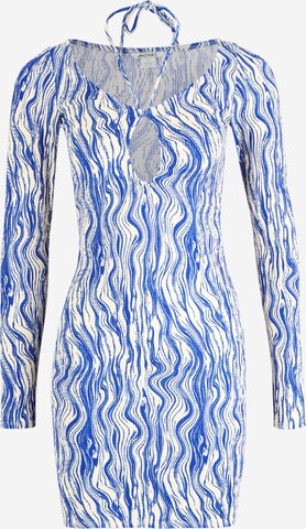Monki Платье в Синий: спереди
