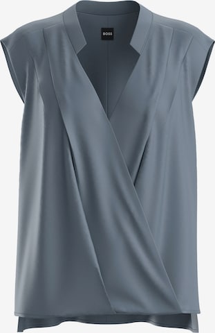 BOSS Blouse 'Basina' in Blue: front