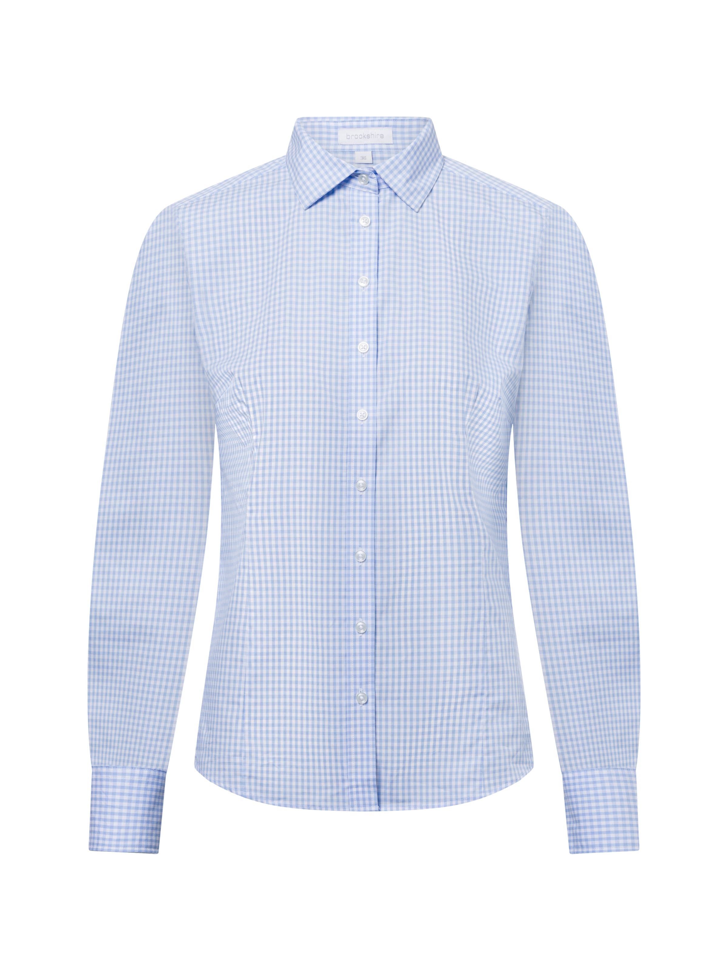 Brookshire Blouse in Blue: front