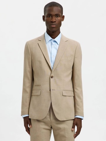 Regular fit Giacca da completo '16087868' di SELECTED in beige