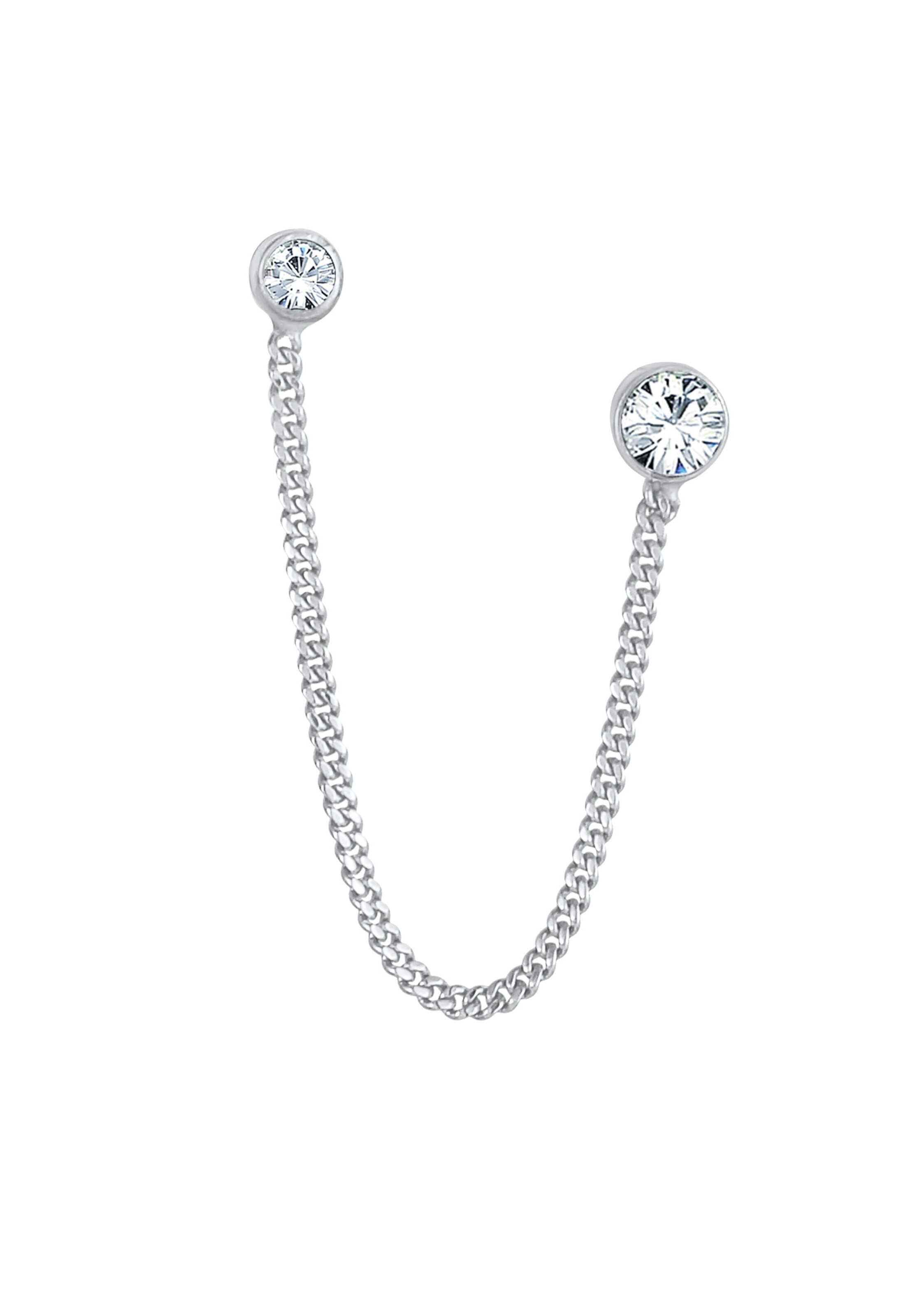 ELLI Ohrringe Kristall Ohrhänger in Silber