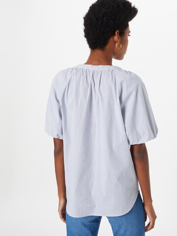 COMMA Bluse in Blau