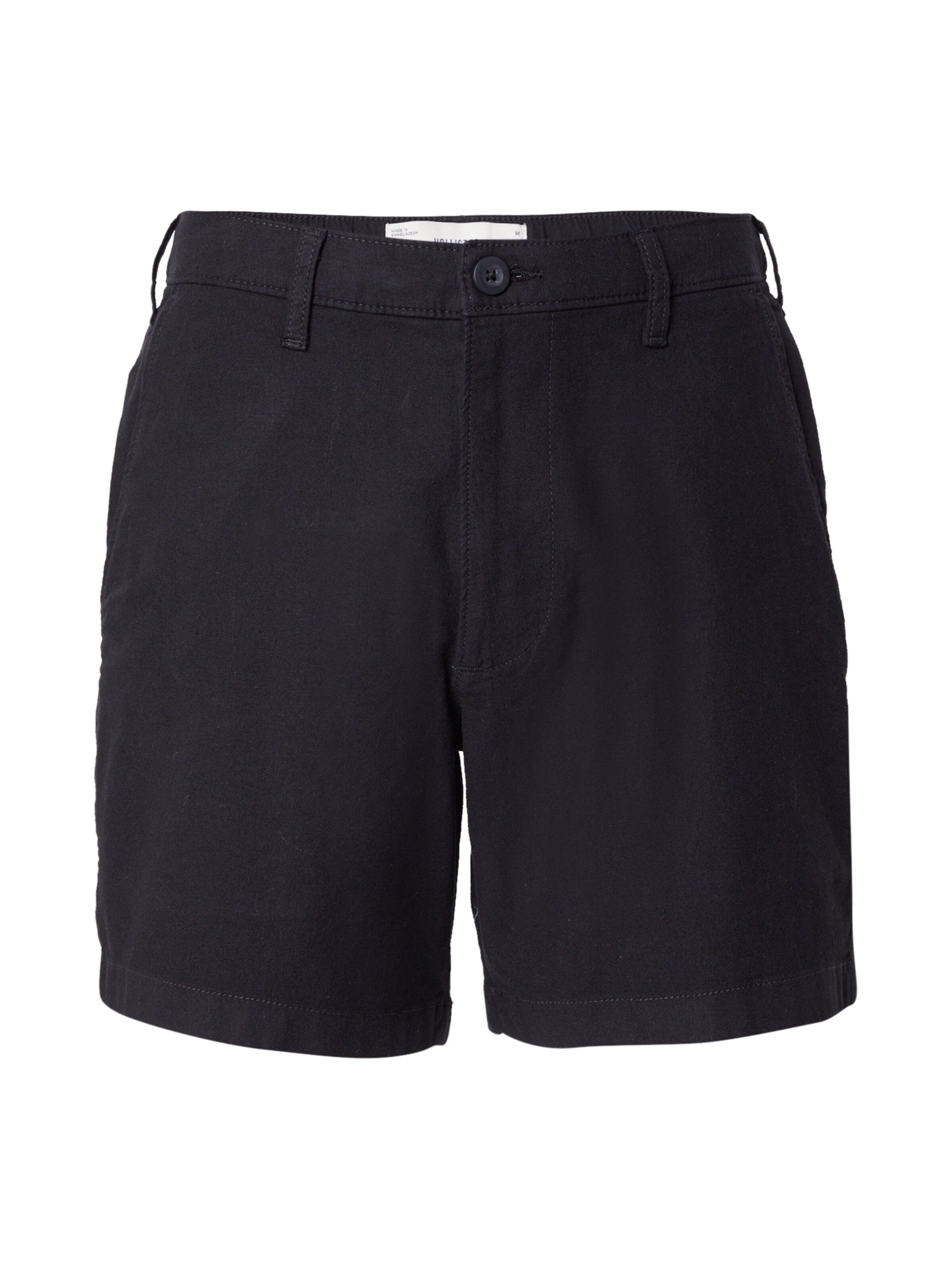 Pantaloni chino di HOLLISTER in nero: frontale