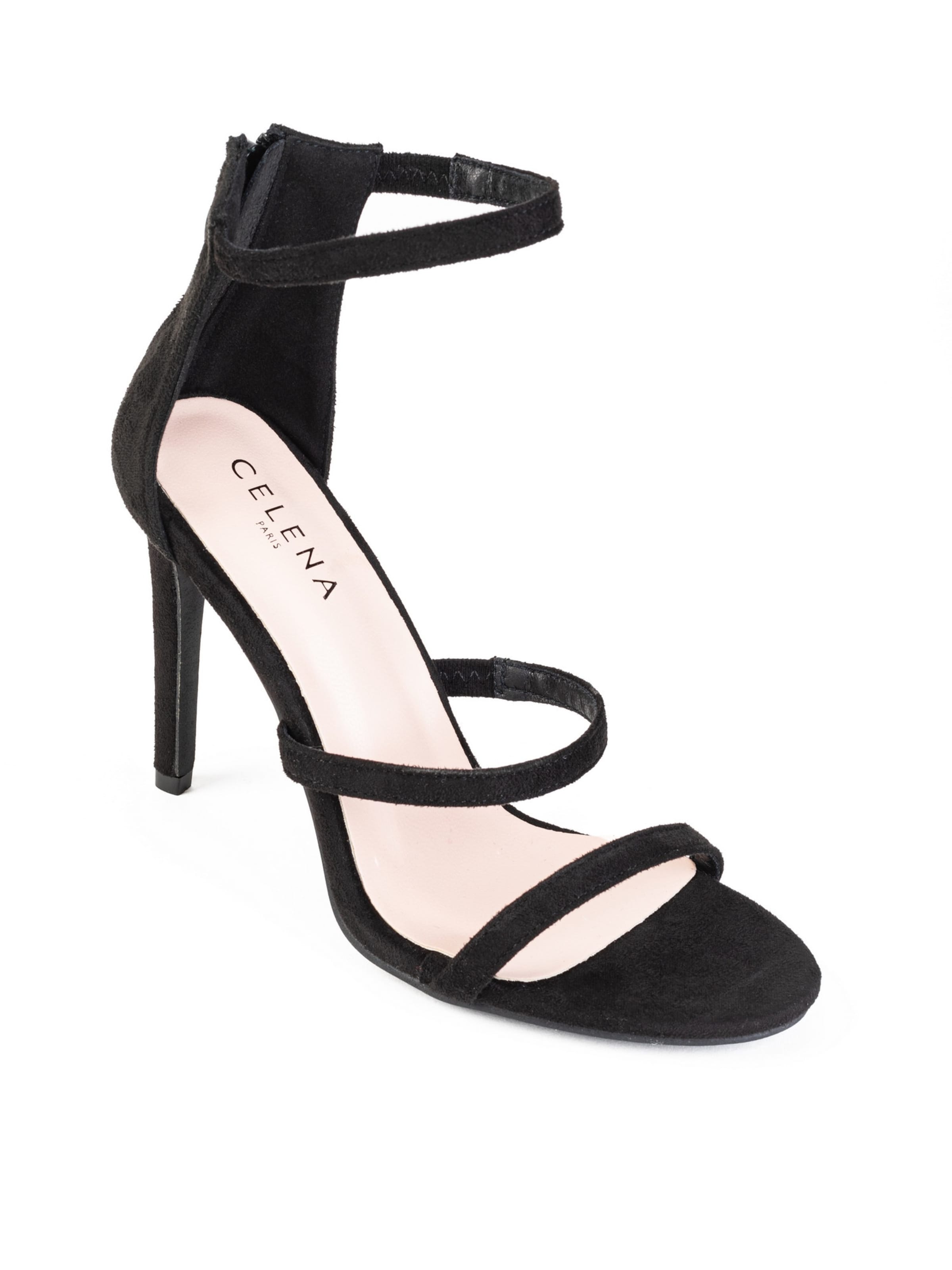 Celena Sandali s paščki 'Cassandra' | črna barva